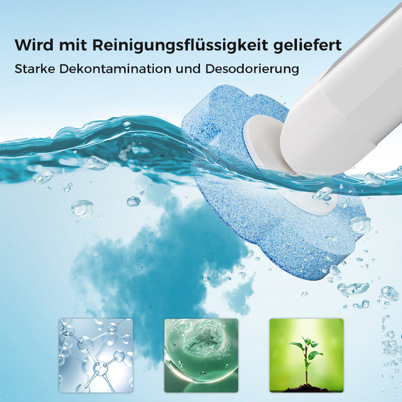 Engangs Toiletbørste | Antibakteriel | Hygieniske Svampehoveder | CleanClick