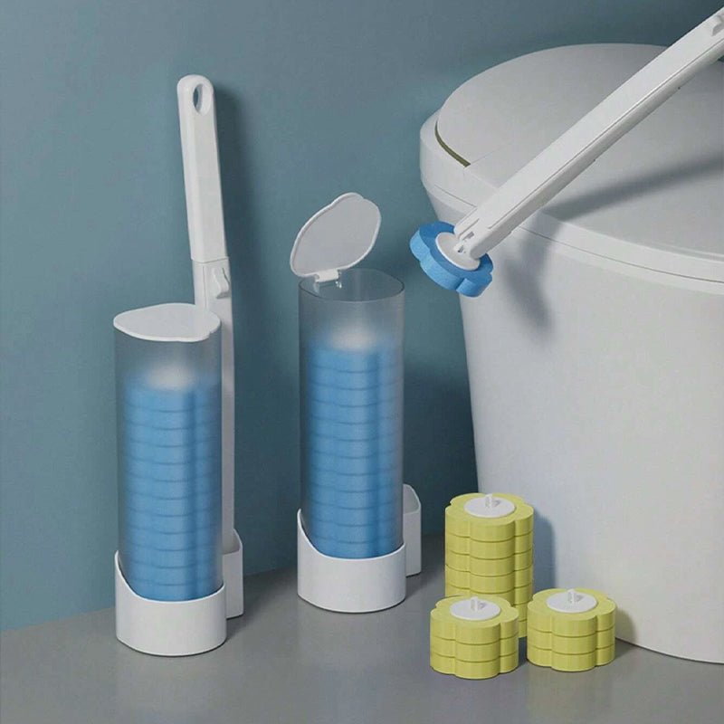 Engangs Toiletbørste | Antibakteriel | Hygieniske Svampehoveder | CleanClick