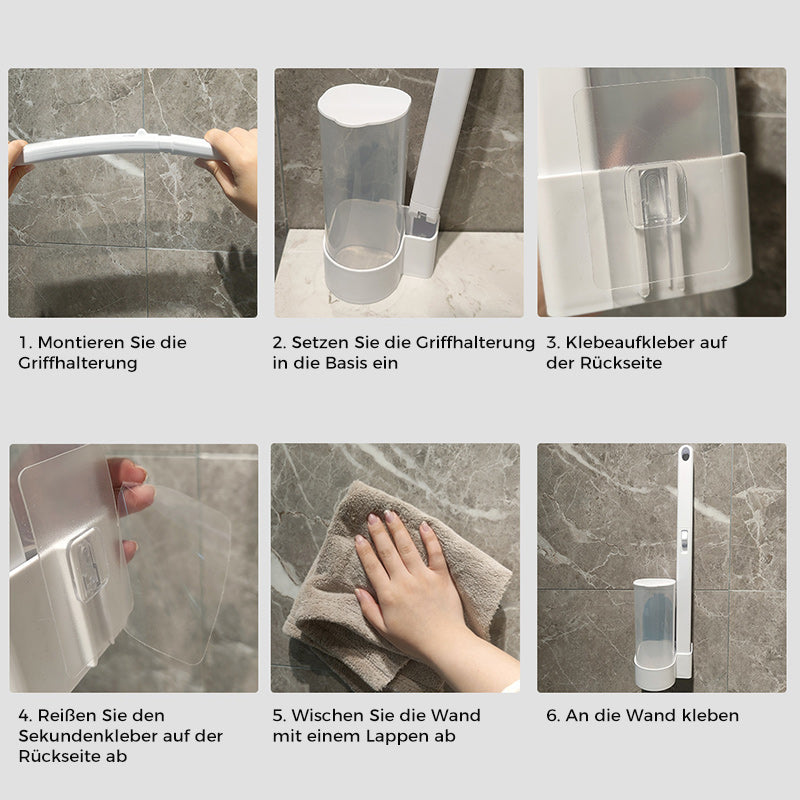 Engangs Toiletbørste | Antibakteriel | Hygieniske Svampehoveder | CleanClick