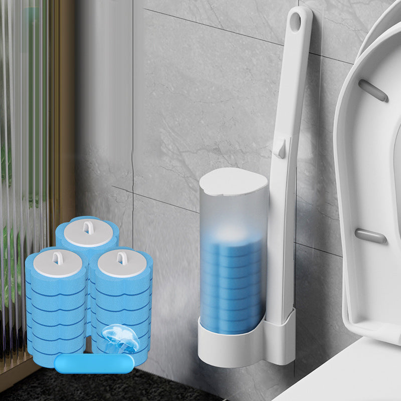 Engangs Toiletbørste | Antibakteriel | Hygieniske Svampehoveder | CleanClick