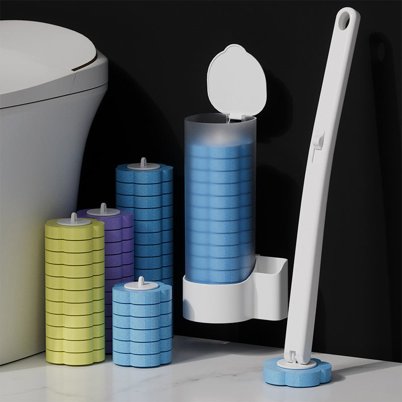Engangs Toiletbørste | Antibakteriel | Hygieniske Svampehoveder | CleanClick