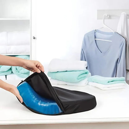 Ergonomisk Gel Sædepude – Lindrer Ryg- og Halebenssmerter