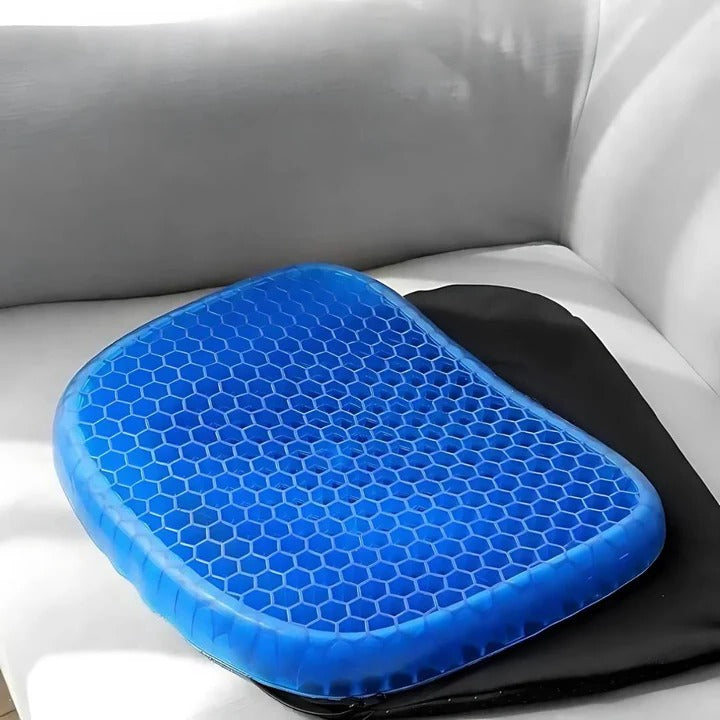Ergonomisk Gel Sædepude – Lindrer Ryg- og Halebenssmerter