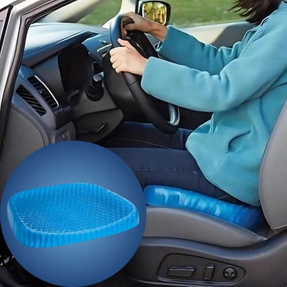 Ergonomisk Gel Sædepude – Lindrer Ryg- og Halebenssmerter