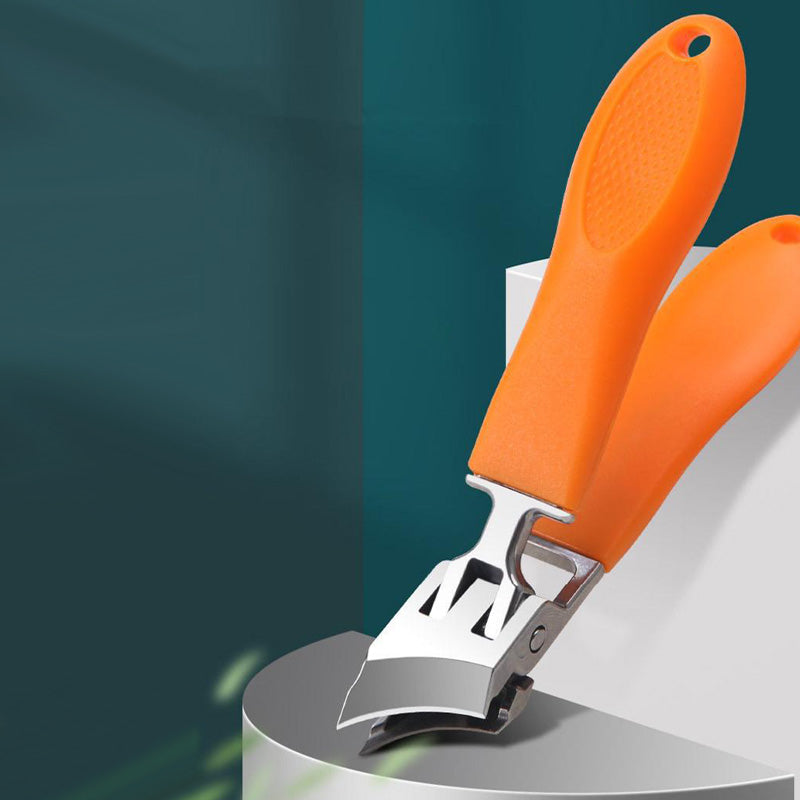 Ergonomisk Negleklipper med Skridsikker Greb – Ideel til Tykkede og Indgroede Negle