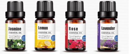 Essentiel Oliesæt (4 x 10 ml) - 100% Ren og Naturlig