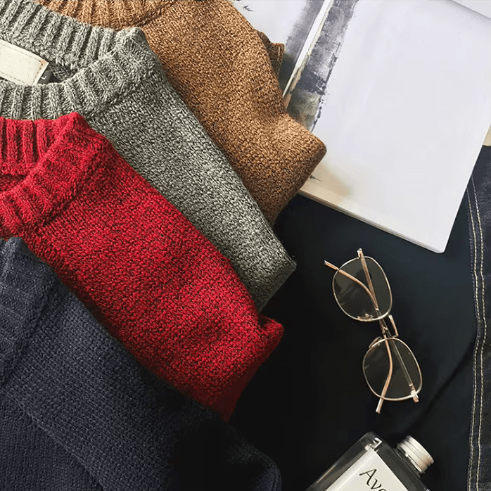 Henri | Pull en Tricot Col Rond Homme - Image 5
