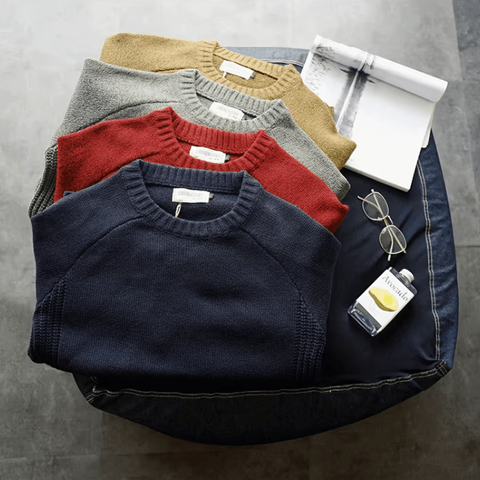 Henri | Pull en Tricot Col Rond Homme - Image 4