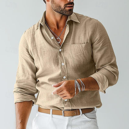 Rami | Chemise d'été en lin Confortable et fraîche - Image 1