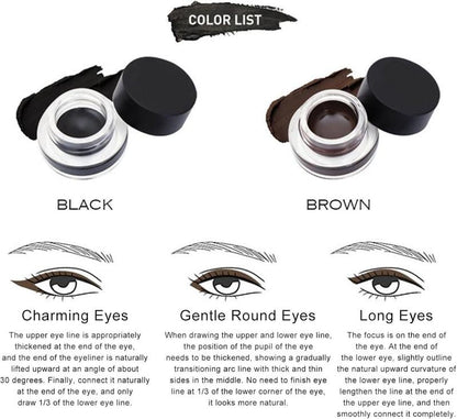 Eyeliner Blyant | Præcisionsspids Kontrol | Langtidsholdbar Smudge-Proof Finish | BoldStrik
