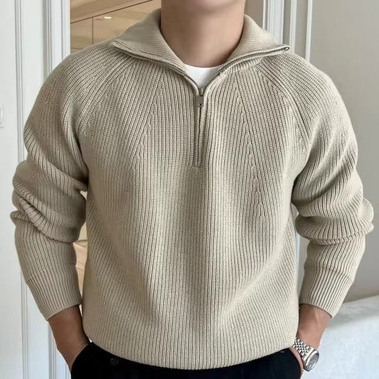 Erwan | Pull Homme à Demi-Fermeture Éclair - Image 2