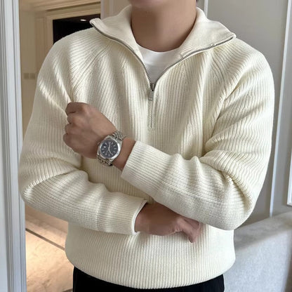 Erwan | Pull Homme à Demi-Fermeture Éclair - Image 3