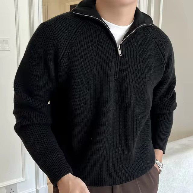 Erwan | Pull Homme à Demi-Fermeture Éclair - Image 4