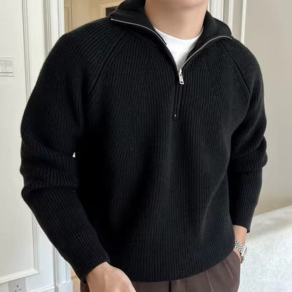 Erwan | Pull Homme à Demi-Fermeture Éclair - Image 4