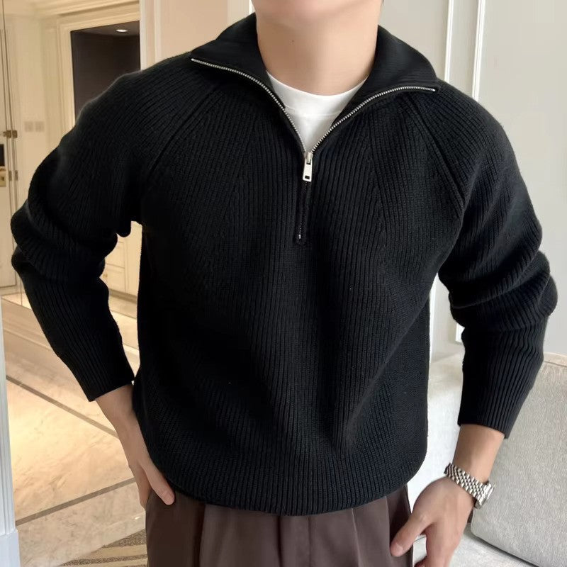 Erwan | Pull Homme à Demi-Fermeture Éclair - Image 6