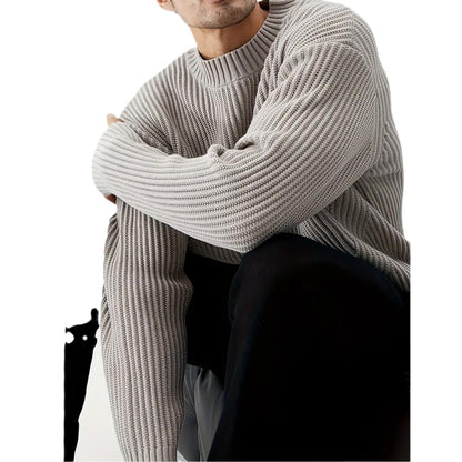 Olivier | Pull ample à col rond pour homme - Image 5