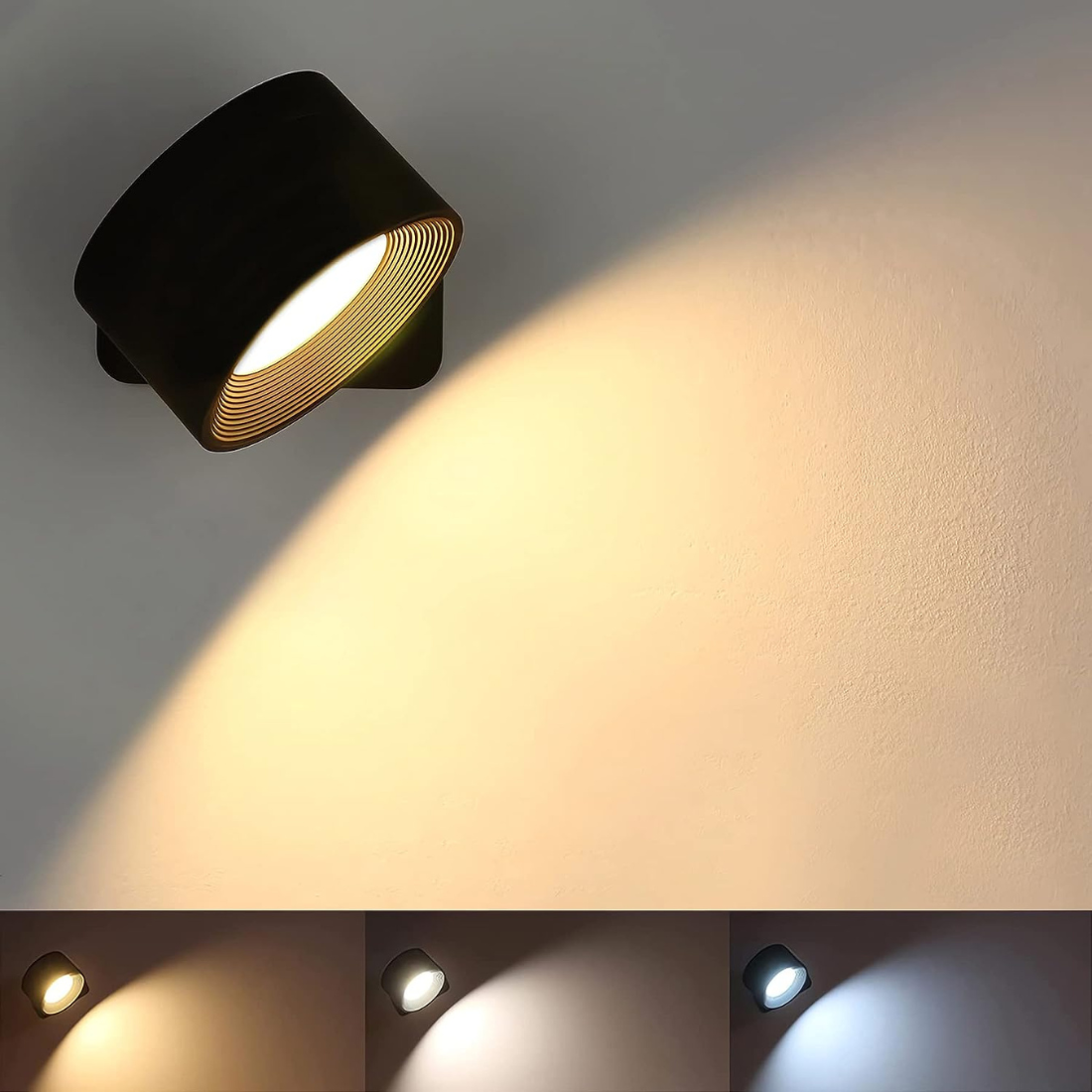 FlexiLamp - Trådlampe Genopladelig 360° Væglampe