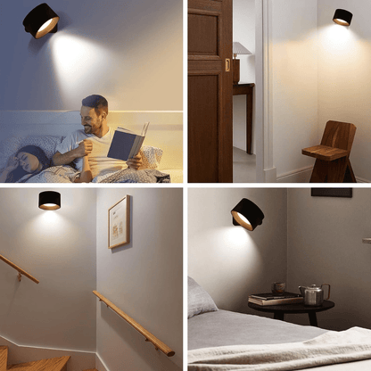 FlexiLamp - Trådlampe Genopladelig 360° Væglampe