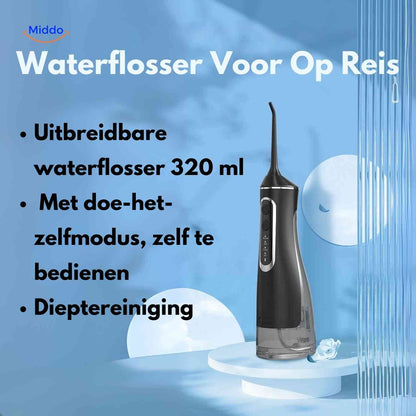 Flosso™ Vandflosser | Trådløs, Kompakt og Effektiv Rengøring