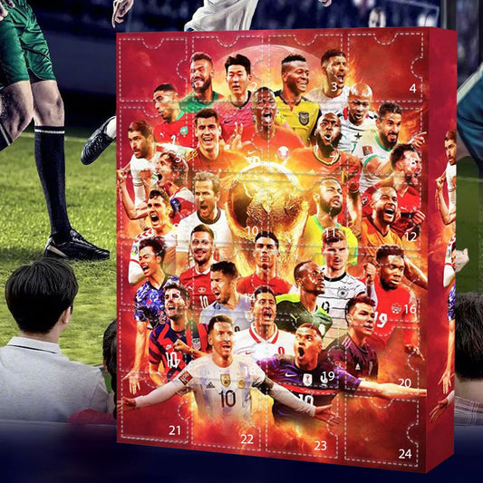 Fodbold Julekalender 2025 – 24 Overraskelsesgaveæsker