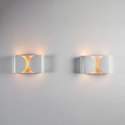 Foglio LED Væglampe – Sæt af 2 Moderne Indendørs Lys