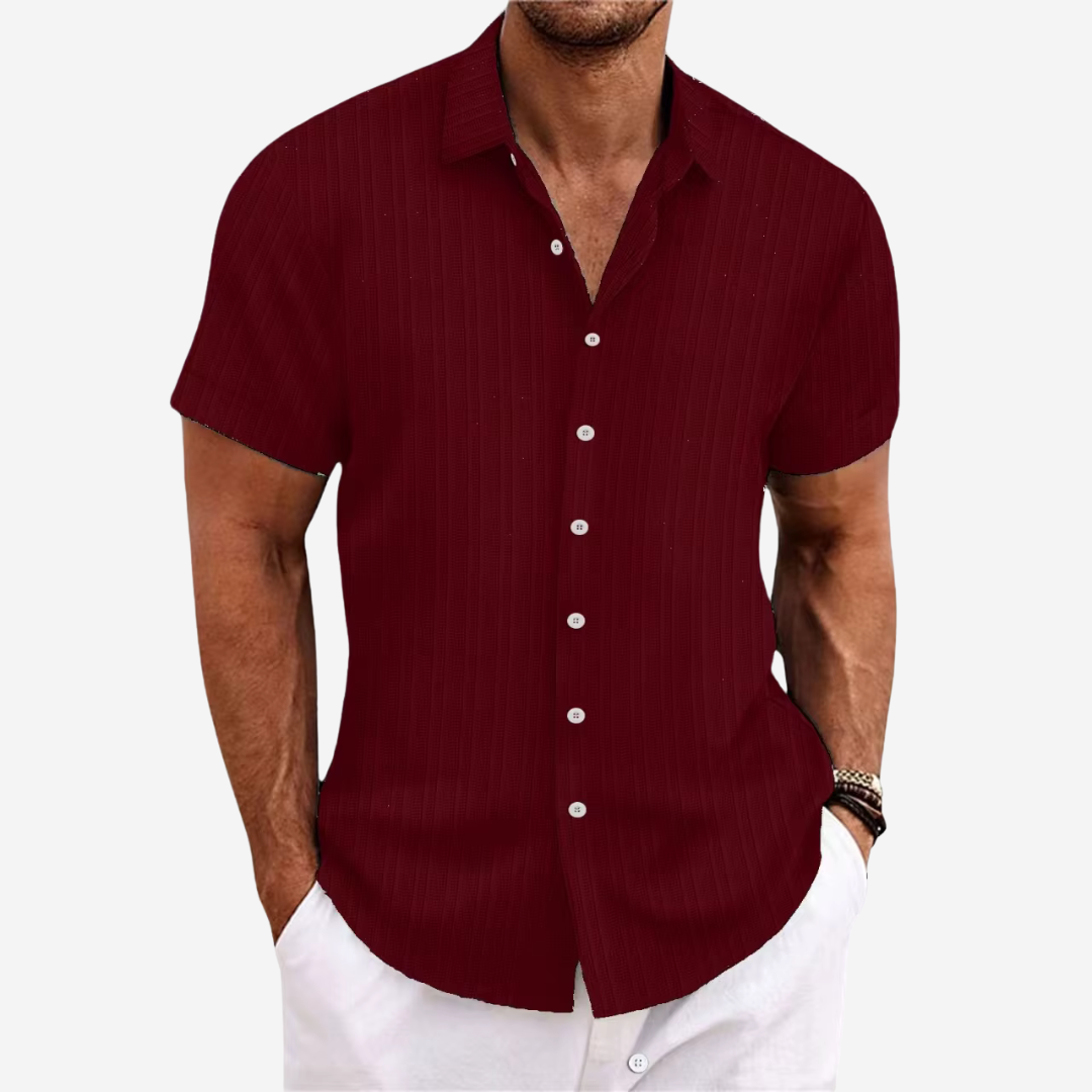 Image of Frode | Herre Casual Skjorte med Knapper