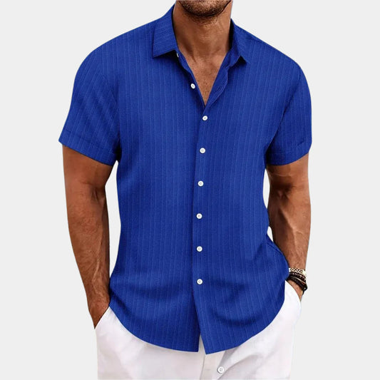 Image of Frode | Herre Casual Skjorte med Knapper
