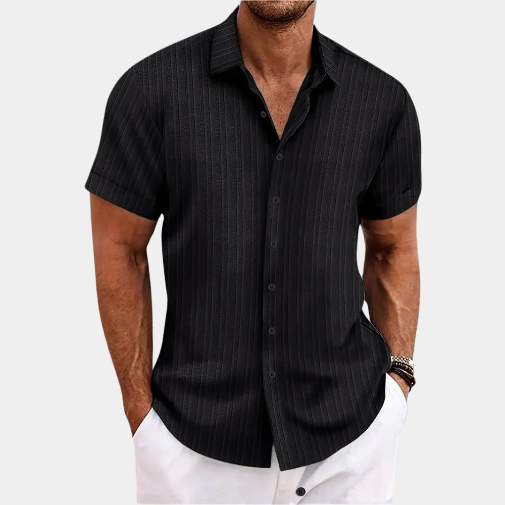 Image of Frode | Herre Casual Skjorte med Knapper