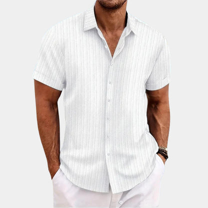 Image of Frode | Herre Casual Skjorte med Knapper