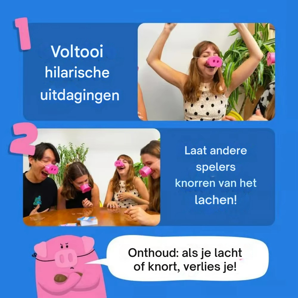 FunnySnort™ | Det sjoveste festspil for garanteret latter!