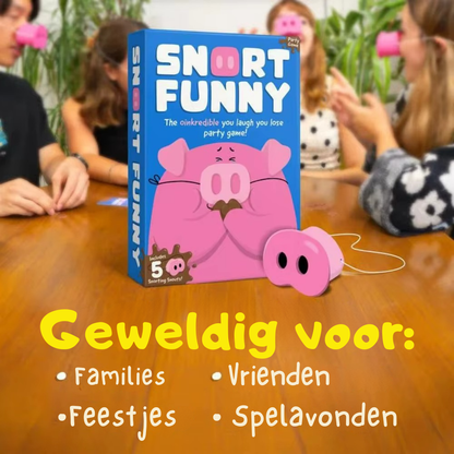 FunnySnort™ | Det sjoveste festspil for garanteret latter!