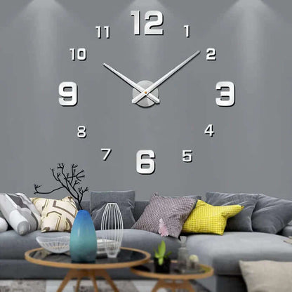 Gør Det Selv Vægur Stort 60-130cm - Moderne Design