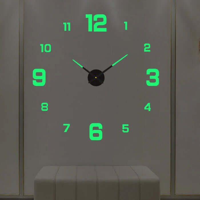 Gør Det Selv Vægur Stort 60-130cm - Moderne Design