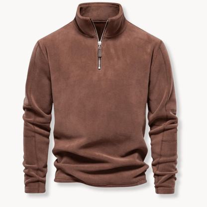 Yves | Pull décontracté demi-zip pour homme - Image 2