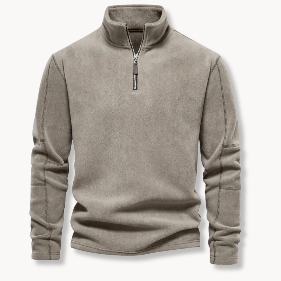 Yves | Pull décontracté demi-zip pour homme - Image 3