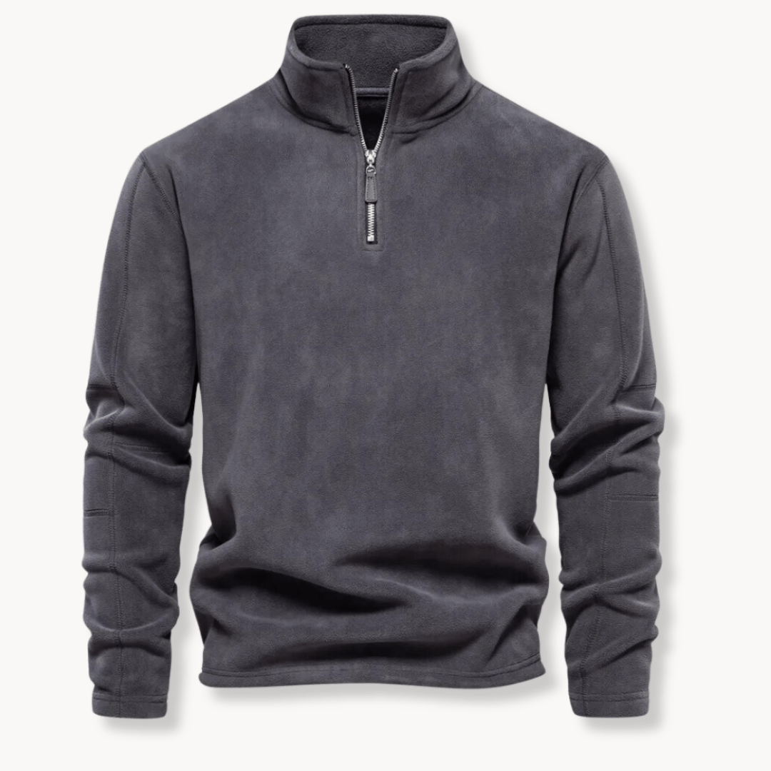 Yves | Pull décontracté demi-zip pour homme - Image 1