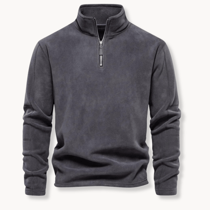 Yves | Pull décontracté demi-zip pour homme - Image 1