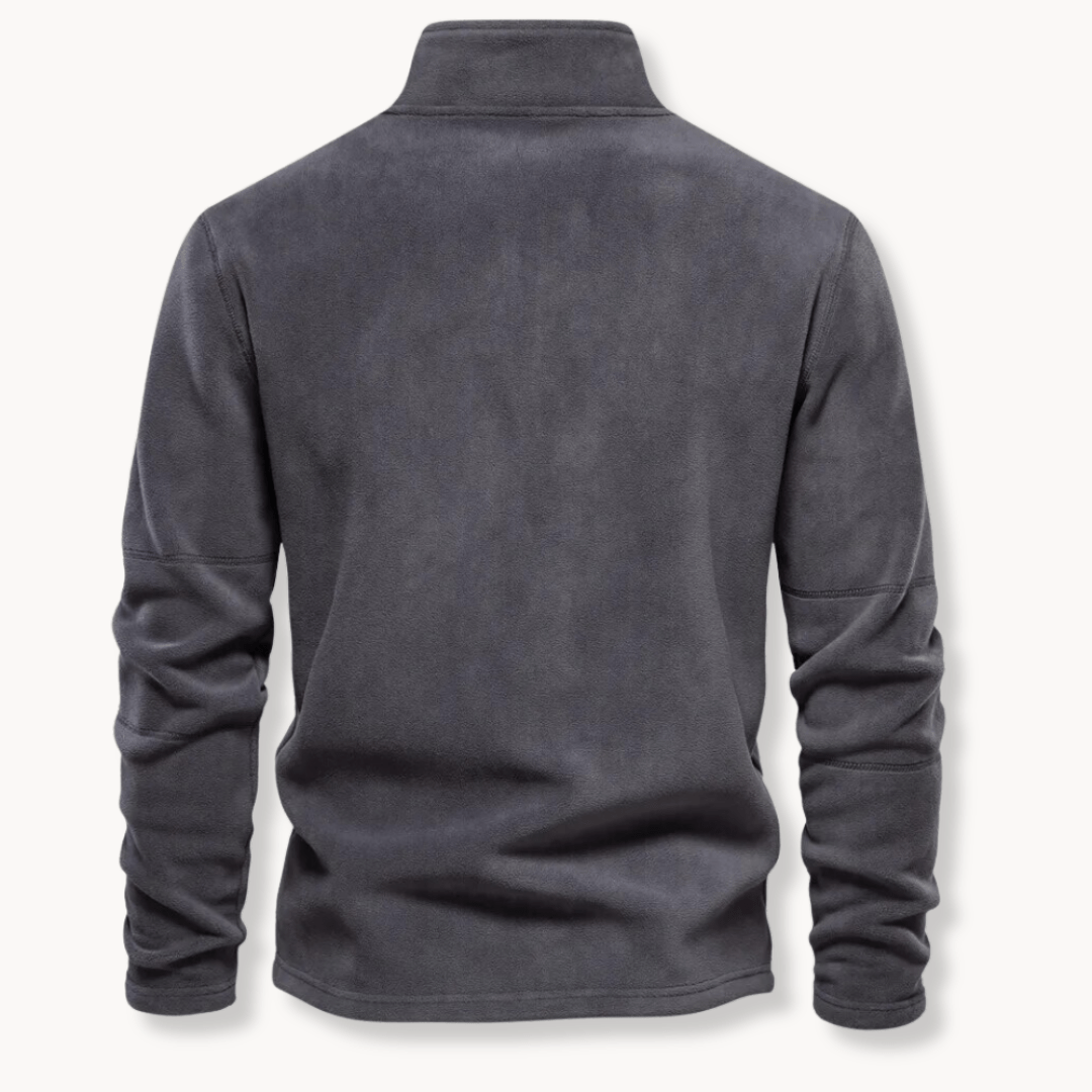 Yves | Pull décontracté demi-zip pour homme - Image 4
