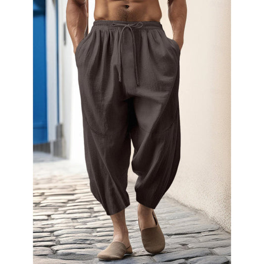 Benoît | Pantalon d'été en lin pour hommes - Confortable et respirant - Image 1