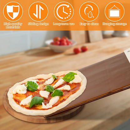 Globetrek° Pizza Spade: Højkvalitets Non-Stick Pizza Glidende Skovl Køkkenværktøj