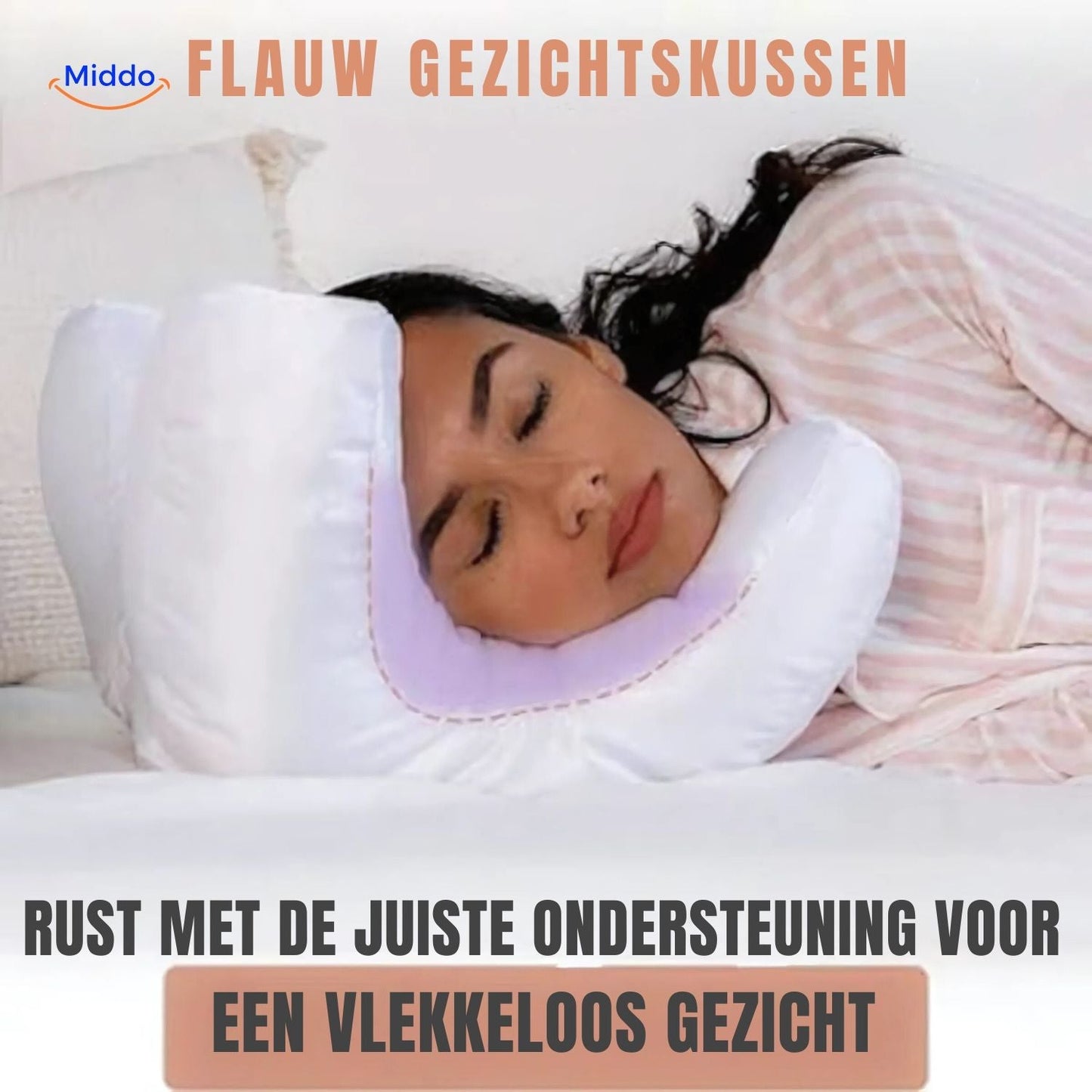 Glow™ Pude | Anti-rynke Komfort for Strålende Hud!