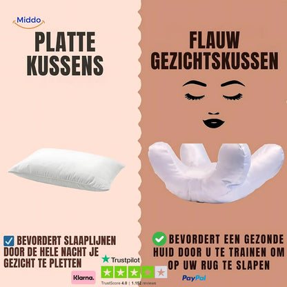 Glow™ Pude | Anti-rynke Komfort for Strålende Hud!