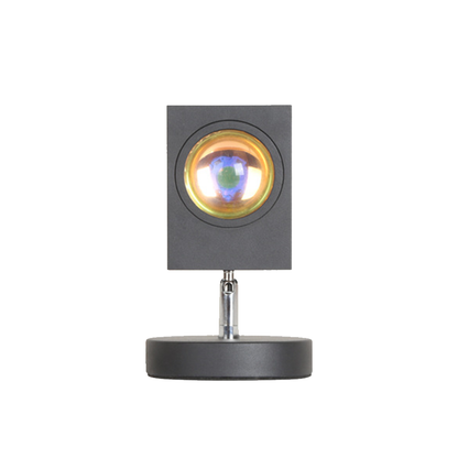GlowBright Retro Sunset LED Bordlampe