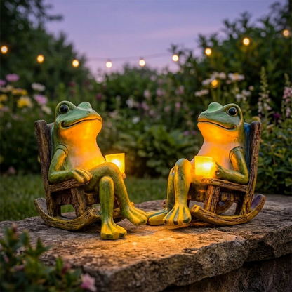 Glowfrog™ – Lysende Havefrø i Gyngestol
