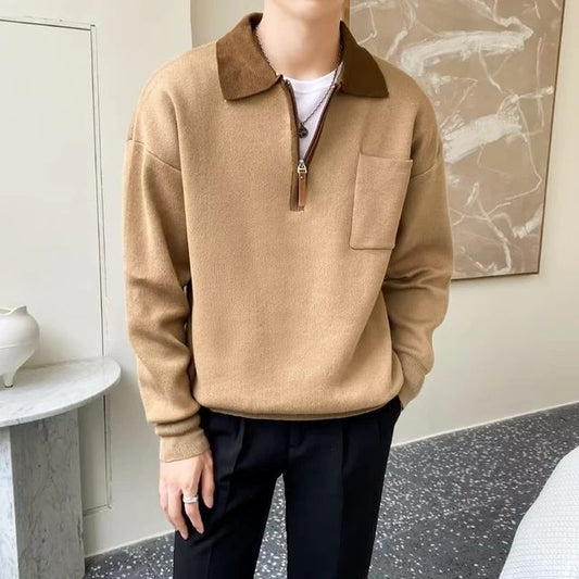Jean | Pull Homme Demi-Zip - Image 2
