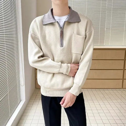 Jean | Pull Homme Demi-Zip - Image 4
