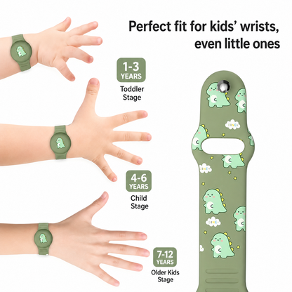 GPS | Børnearmbånd | Positionssporing | Justerbart Silikonearmbånd | KidLoca