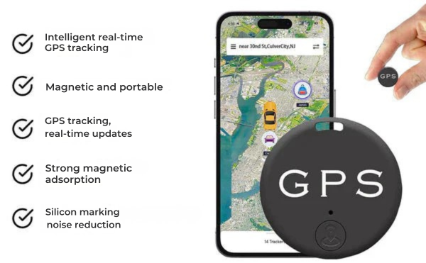 GPS Tracker | Magnetisk Montering | Realtids Tracking via App | SafeTrack