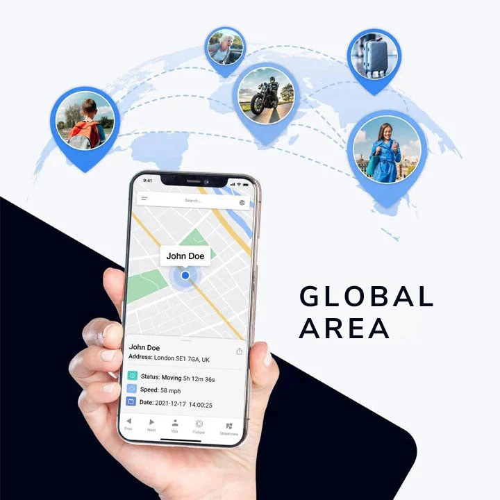 GPS Tracker | Magnetisk Montering | Realtids Tracking via App | SafeTrack