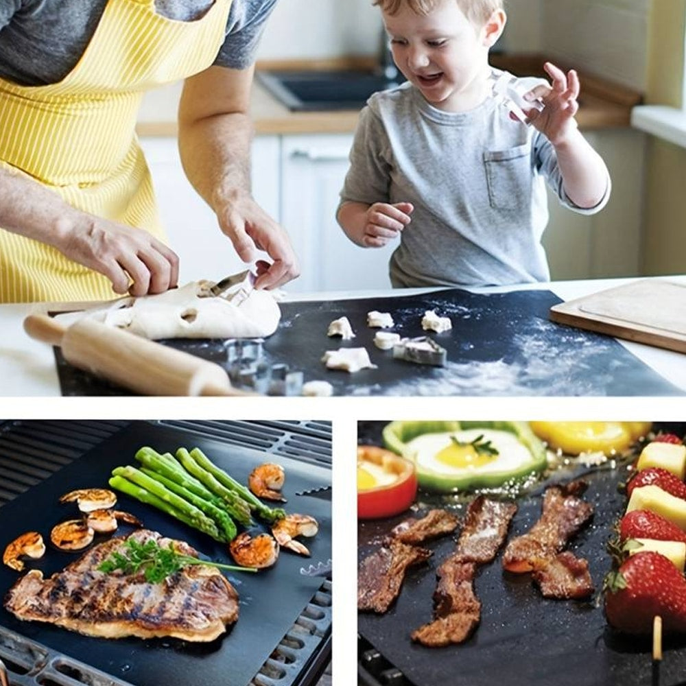 Grill/Grillmatte Teflon Nonstick (5 stk.)